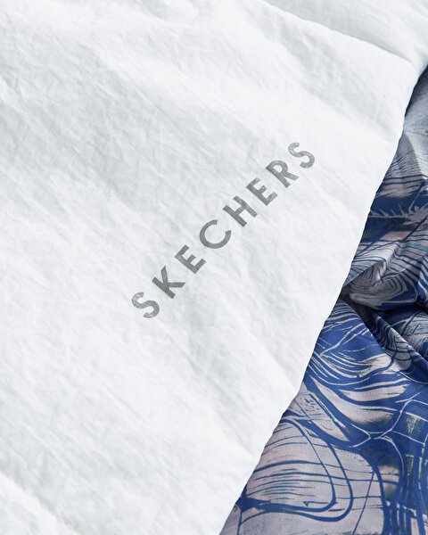 Skechers W Outerwear Padded Vest Kadın Beyaz Yelek S232039-100-12