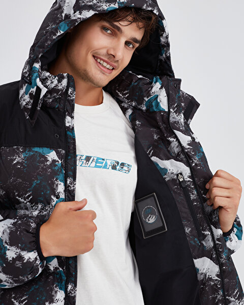Skechers M Outerwear Padded Jacket Erkek Çok Renkli Mont S232047-900-7