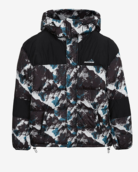 Skechers M Outerwear Padded Jacket Erkek Çok Renkli Mont S232047-900-8