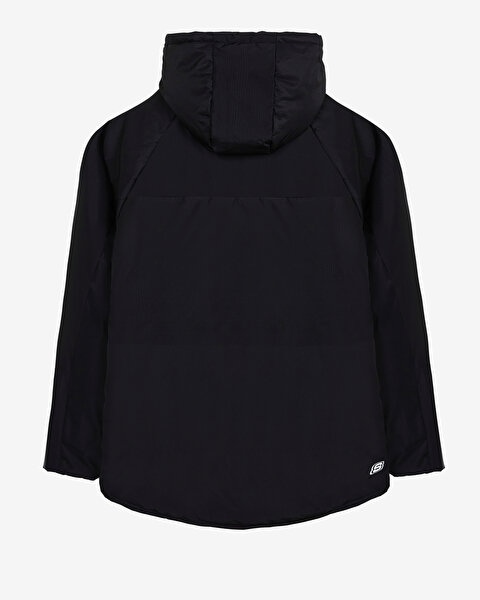 Skechers M Outerwear Padded Jacket Erkek Siyah Mont S232053-001-8