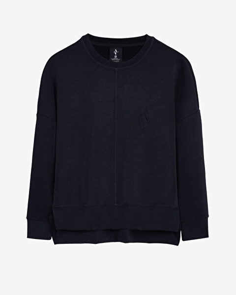 Skechers W Soft Touch Crew Neck Sweatshirt Kadın Siyah Sweatshirt S232186-001-7