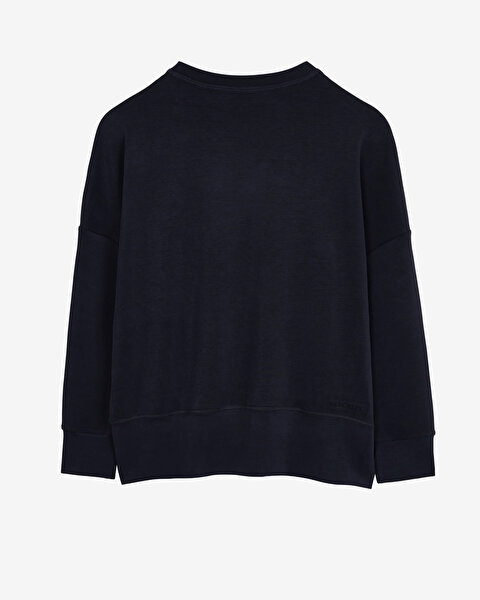 Skechers W Soft Touch Crew Neck Sweatshirt Kadın Siyah Sweatshirt S232186-001-8