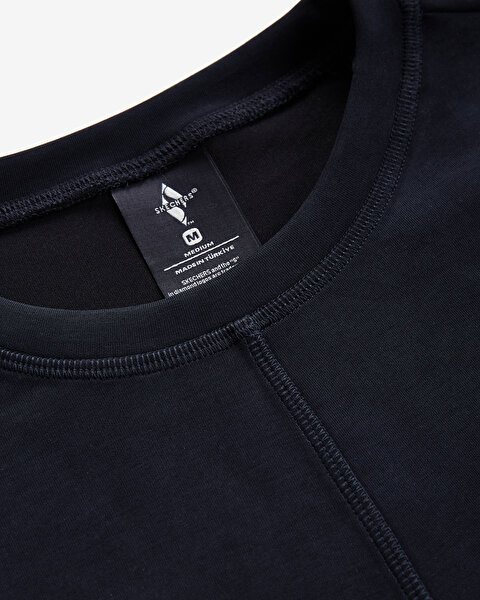 Skechers W Soft Touch Crew Neck Sweatshirt Kadın Siyah Sweatshirt S232186-001-10