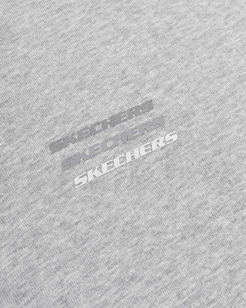 Skechers Essential M Full Zip Hoodie Sweatshirt Erkek Gri Fermuarlı Eşofman Üstü S232233-036-9