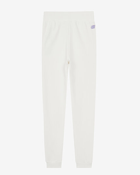 Skechers Essential W Jogger Sweatpant Kadın Beyaz Eşofman Altı S232238-102-11