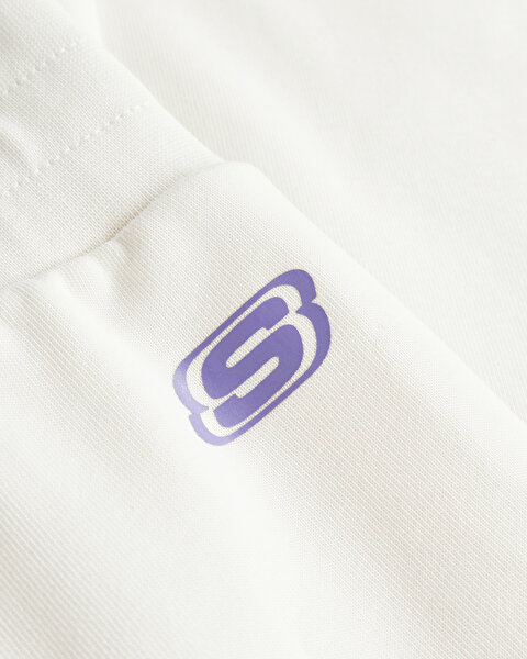 Skechers Essential W Jogger Sweatpant Kadın Beyaz Eşofman Altı S232238-102-15