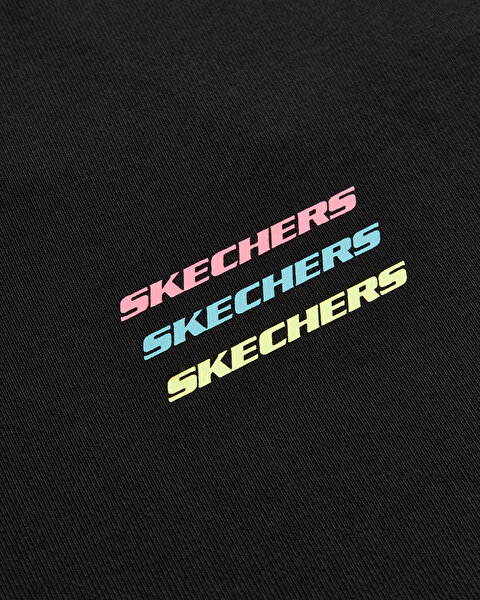 Skechers Essential W Full Zip Hoodie Sweatshirt Kadın Siyah Sweatshirt S232242-001-A-10