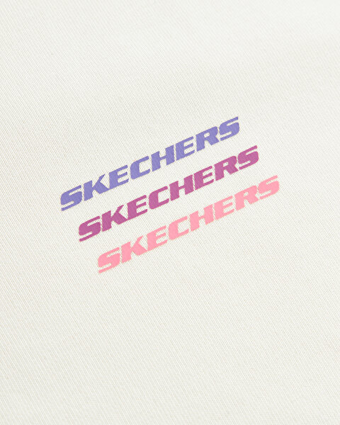 Skechers Essential W Full Zip Hoodie Sweatshirt Kadın Beyaz Sweatshirt S232242-102-9