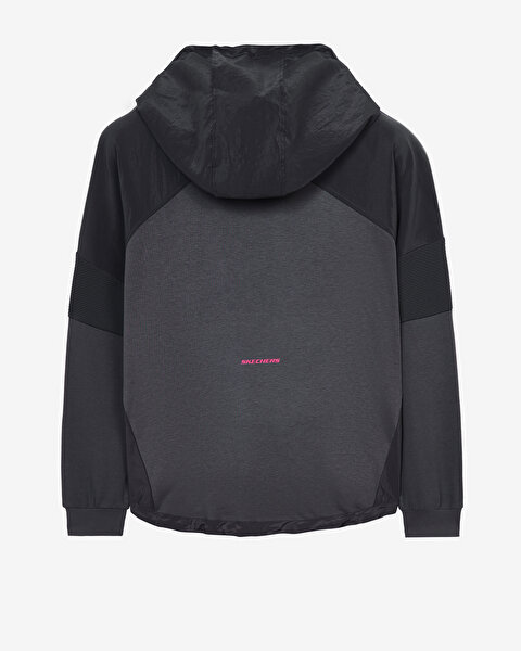 Skechers W Lw Fleece Hoodie Sweatshirt Kadın Gri Sweatshirt S232284-040-9