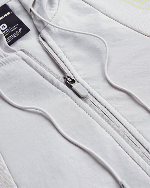 Skechers W Lw Fleece Full Zip Hoodie Sweatshirt Kadın Gri Sweatshirt S232287-032-11