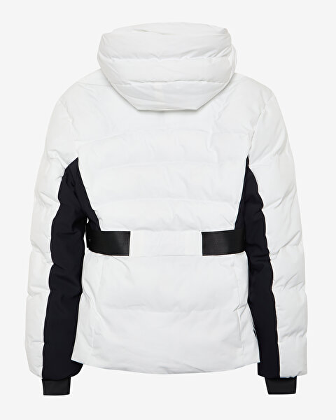 Skechers W Outerwear Padded Jacket Kadın Beyaz Mont S232412-100-1