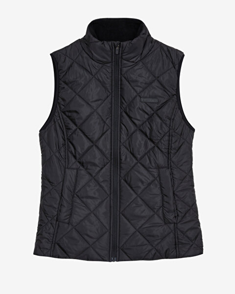 Skechers W Outerwear Padded Vest Kadın Siyah Yelek S232433-001-8