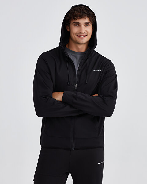 Skechers M Performance Coll. Suit Track Suit Erkek Siyah Eşofman Takımı S232435-001-2
