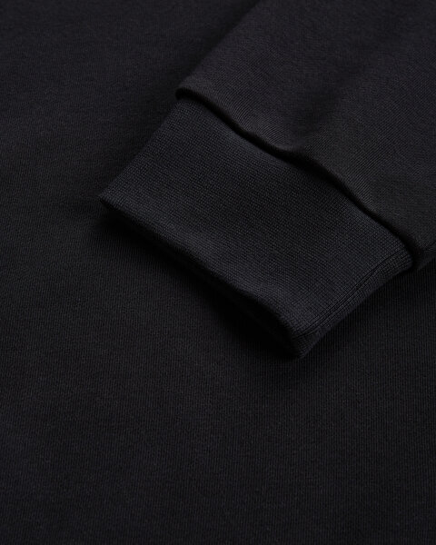 Skechers M Essential Crew Neck Sweatshirt Erkek Siyah Sweatshirt S232440-001-3