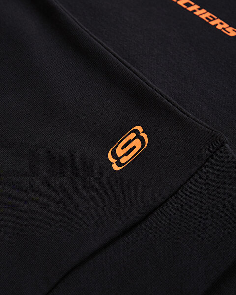 Skechers M Essential Crew Neck Sweatshirt Erkek Siyah Sweatshirt S232440-001-4