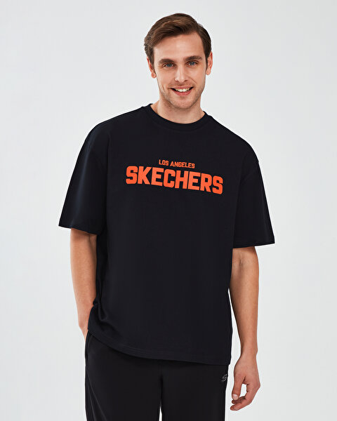 Skechers Graphic T-shirt M Short Sleeve