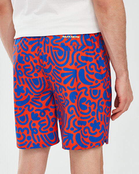Skechers Swimwear M 7 Inch Swimshort Erkek Turuncu Deniz Şortu S241115-700-5
