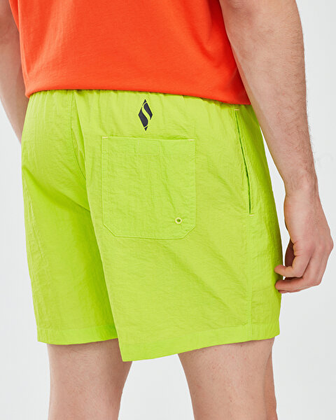 Skechers Swimwear M 5 Inch Swimshort Erkek Haki Deniz Şortu S241138-299-4