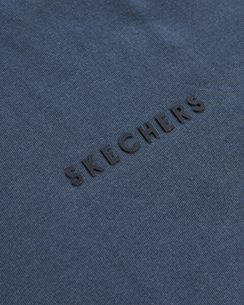 Skechers Organic Coll. M Short Sleeve  T-shirt Erkek Lacivert Tshirt S241166-410-9