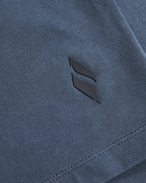 Skechers Organic Coll. M Short Sleeve  T-shirt Erkek Lacivert Tshirt S241166-410-10