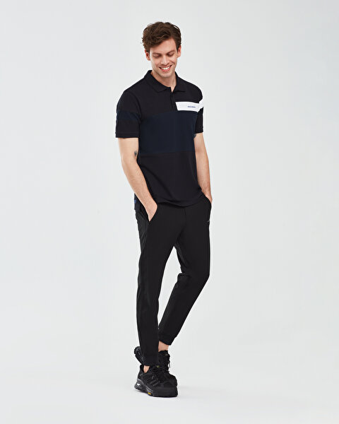 Skechers Polo Shirt M Short Sleeve Erkek Siyah Polo Yaka Tshirt S241196-001-3