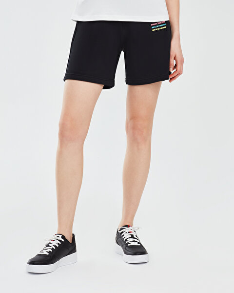 Skechers Essential W 5 Inch Short Kadın Siyah Şort S241198-001-A-2