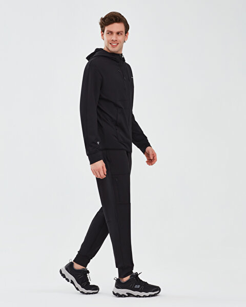 Skechers Performance Coll. M Track Suit Set Erkek Siyah Eşofman Takımı S241201-001-2