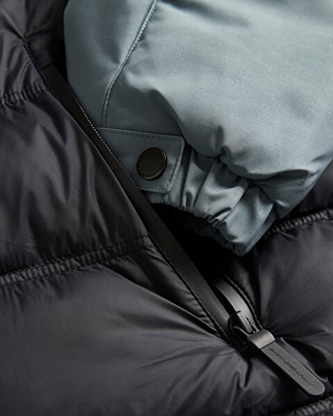 M Outerwear Padded Jacket Erkek Siyah Mont S242033-001-6