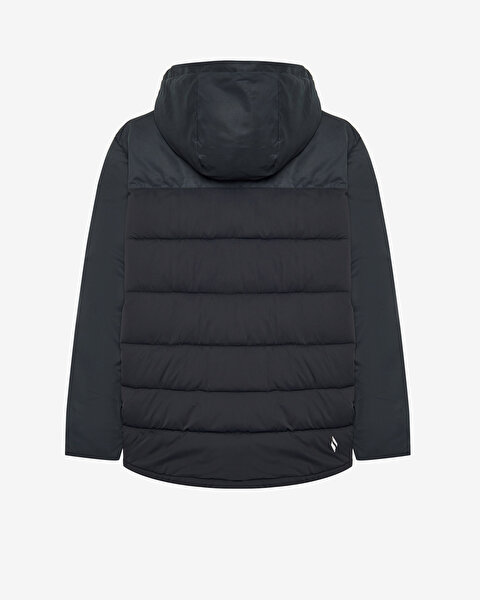 Skechers M Outerwear Padded Jacket Erkek Siyah Mont S242077-001-5