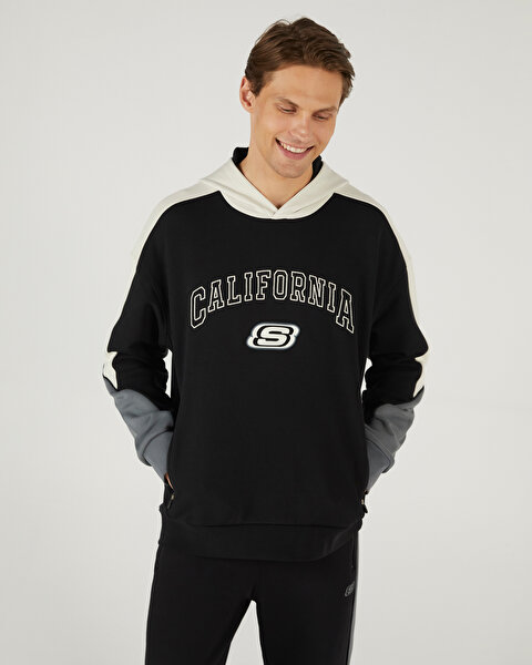 Skechers M Lw Fleece Regular Hoodie Sweatshirt