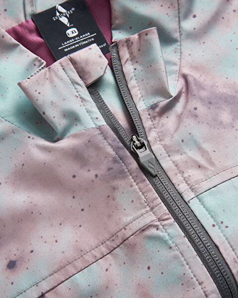 Skechers W Micro Collection Rain Jacket Kadın Açık Yeşil Yağmurluk S242121-299-5