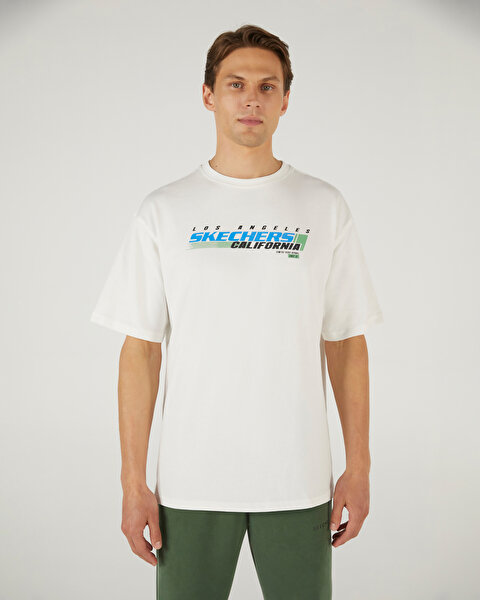 Skechers M Graphic Tee Heavy Weight Oversize T-shirt