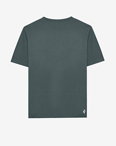 Skechers M Graphic Tee Light Weight Regular T-shirt Erkek Gri Tshirt S242139-003-5