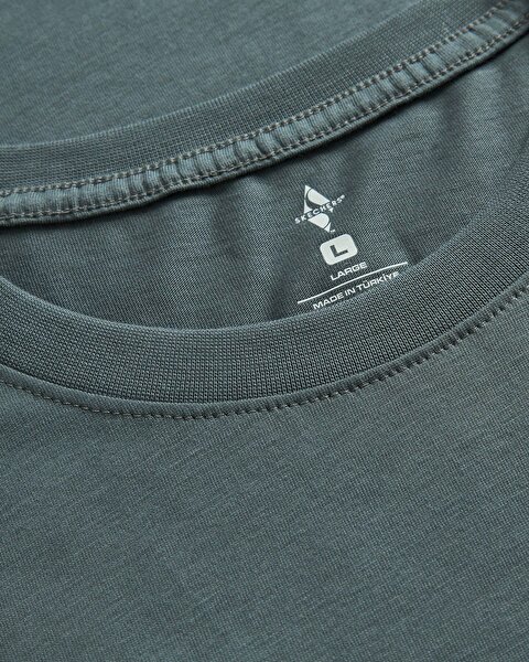 Skechers M Graphic Tee Light Weight Regular T-shirt Erkek Gri Tshirt S242139-003-6