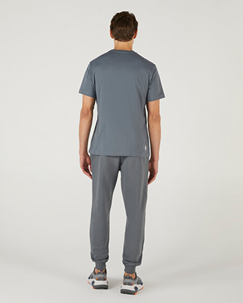 Skechers M Graphic Tee Light Weight Regular T-shirt Erkek Gri Tshirt S242139-003-3