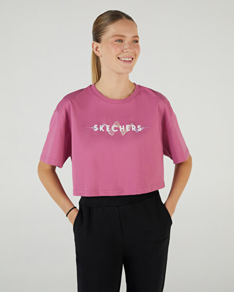Skechers W Graphic Tee Light Weight Regular T-shirt