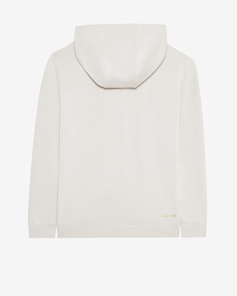 Skechers W Soft Touch Hoodie Sweatshirt Kadın Gri Sweatshirt S242151-013-4