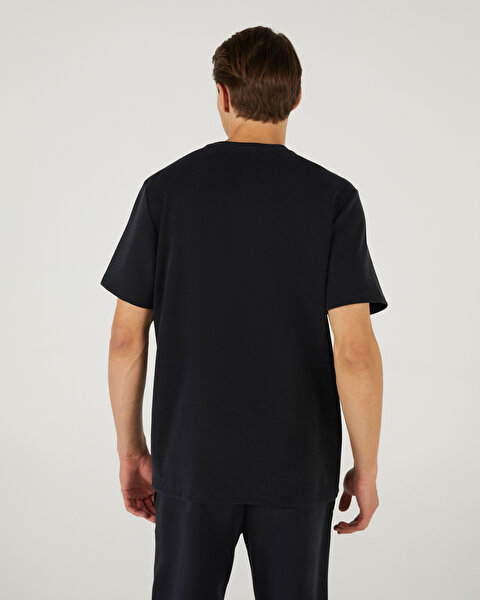 Skechers M Soft Touch Regular T-shirt Erkek Siyah Tshirt S242154-001-1