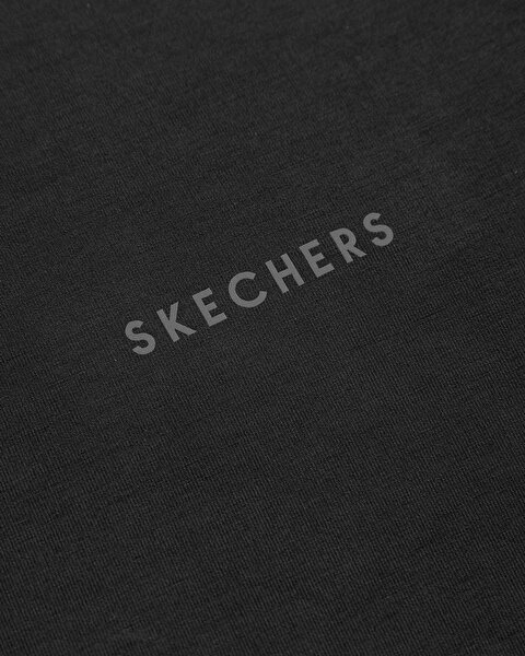 Skechers M Soft Touch Regular T-shirt Erkek Siyah Tshirt S242154-001-6
