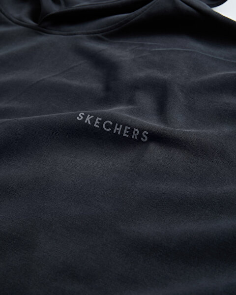 Skechers M Soft Touch Hoodie Sweatshirt Erkek Siyah Sweatshirt S242156-001-7