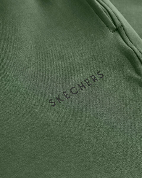 Skechers M Soft Touch Jogger Sweatpant Erkek Haki Eşofman Altı S242157-801-6