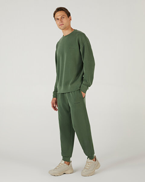 Skechers M Soft Touch Jogger Sweatpant Erkek Haki Eşofman Altı S242157-801-1