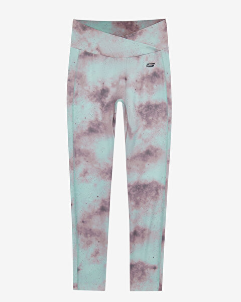 Skechers W Performance Coll. Ankle Legging Kadın Haki Tayt S242189-299-3