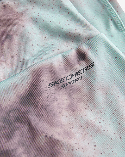 Skechers W Performance Coll. Ankle Legging Kadın Haki Tayt S242189-299-6