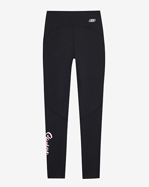 Skechers W Performance Coll. Ankle Legging Kadın Siyah Tayt S242195-001-4