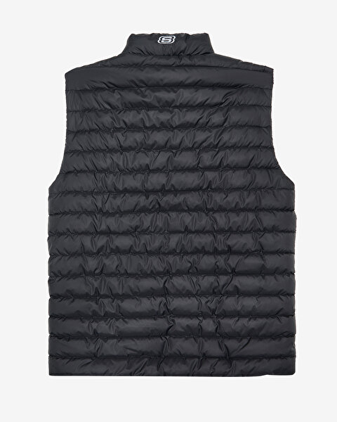 Skechers M Outerwear Polar Lining Padded Vest Erkek Siyah Yelek S242212-001-5