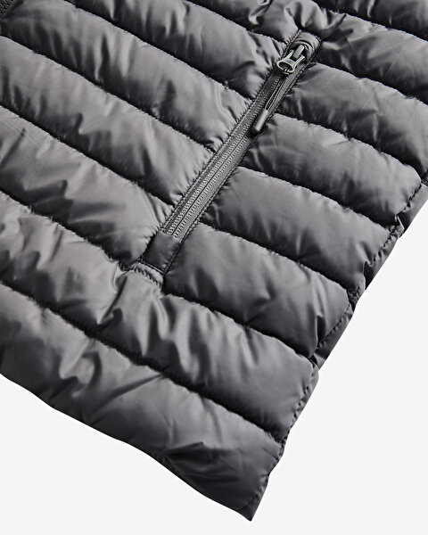 Skechers M Outerwear Polar Lining Padded Vest Erkek Gri Yelek S242212-003-6