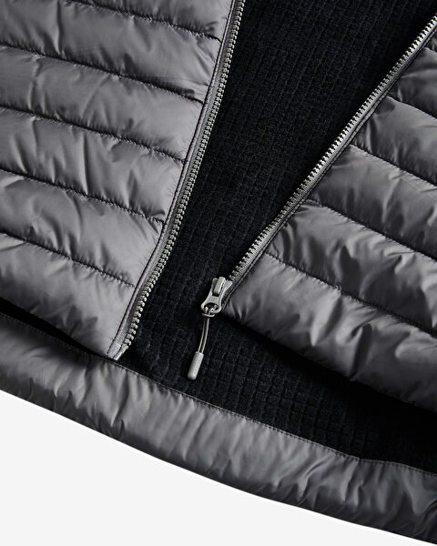 Skechers M Outerwear Polar Lining Padded Vest Erkek Gri Yelek S242212-003-7