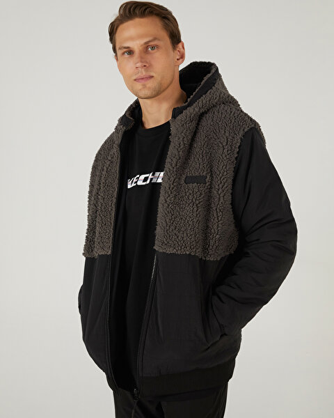 Skechers M Outdoor Fleece Reversible Full Zip Sherpa