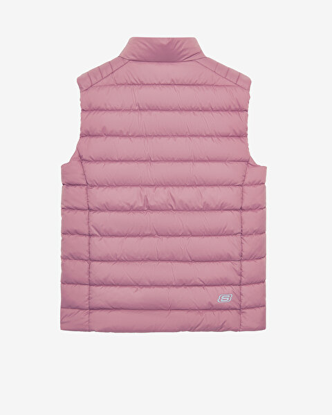 Skechers W Outerwear Padded Vest Kadın Pembe Yelek S242319-620-4